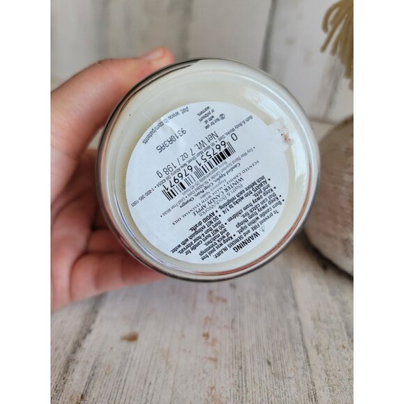 Tabletop snowman bath body works winter candy apple candle Xmas set decor - Picture 5 of 9